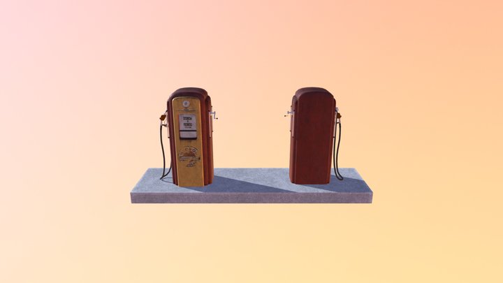 Gaspump 3D Model