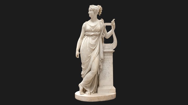 Terpsichore Lyran by Canova 3D Model