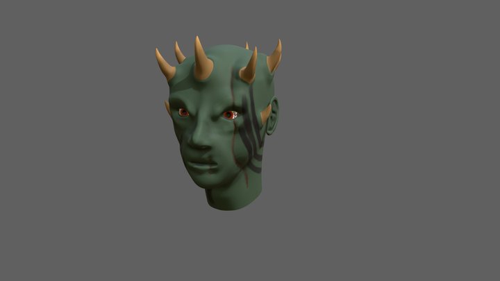 Vanden_Poel_Luka_3D_Highpoly-sculpt_head_2023 3D Model