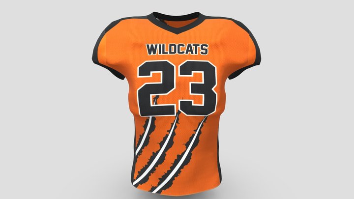 Football Jersey 3D Model