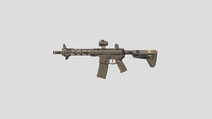 Slr Ar-15 3D Model