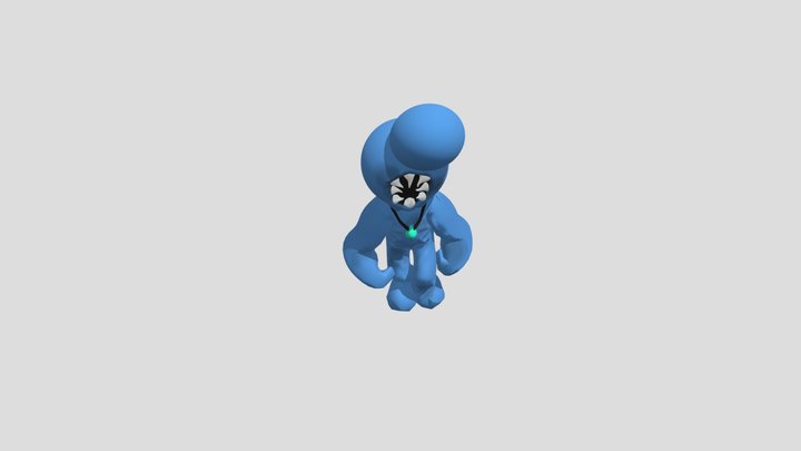 Chaos Chatterbox Rigged 3D Model