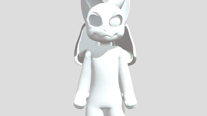 Kittydog base 3D Model