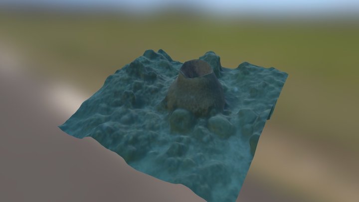 Barrel Sponge - Tingloy, Batangas 3D Model