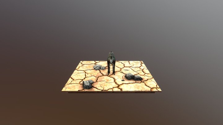 Dino Troodon 3D Model