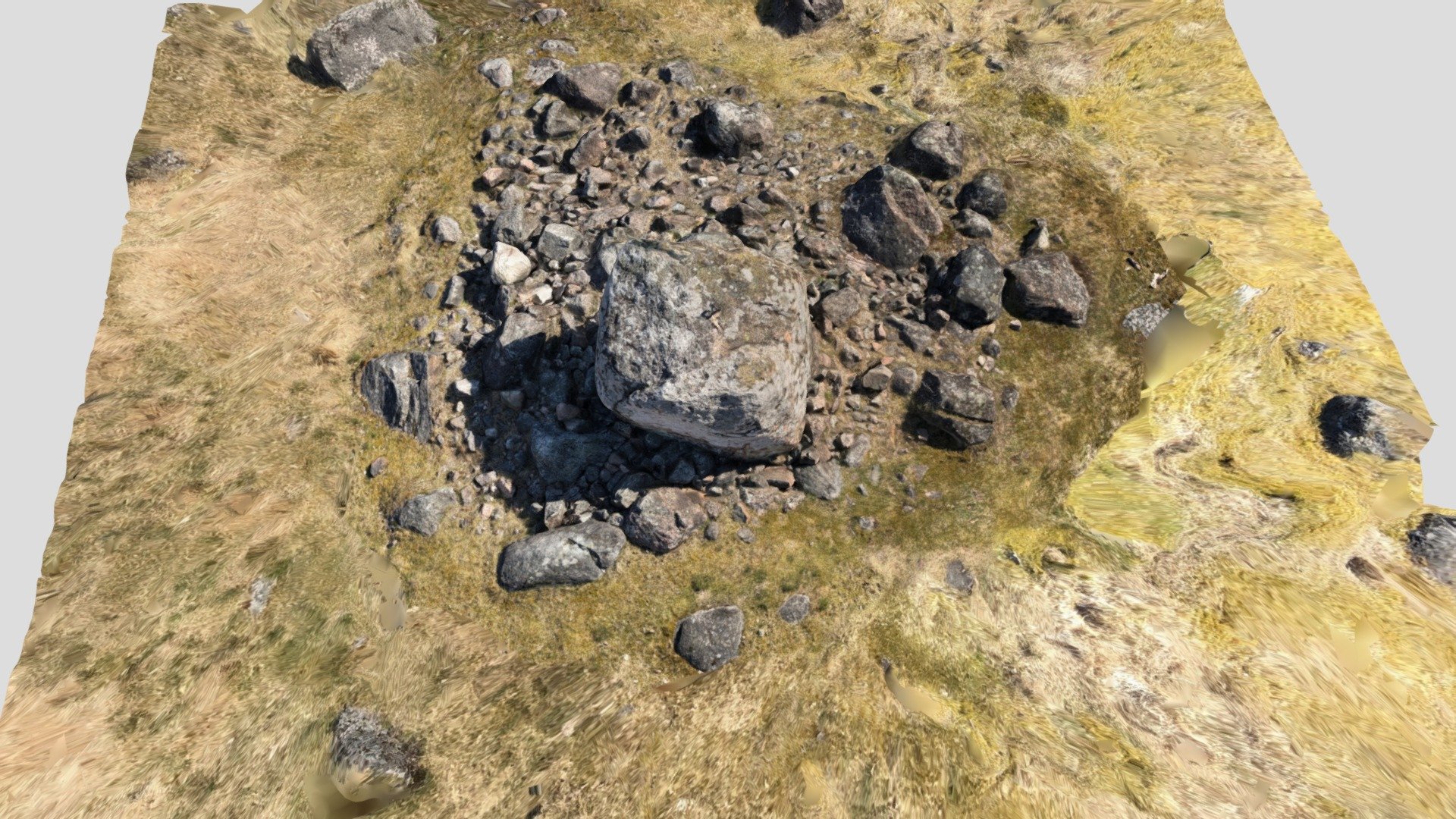 Burial cairn in Luistari, Eura, Finland