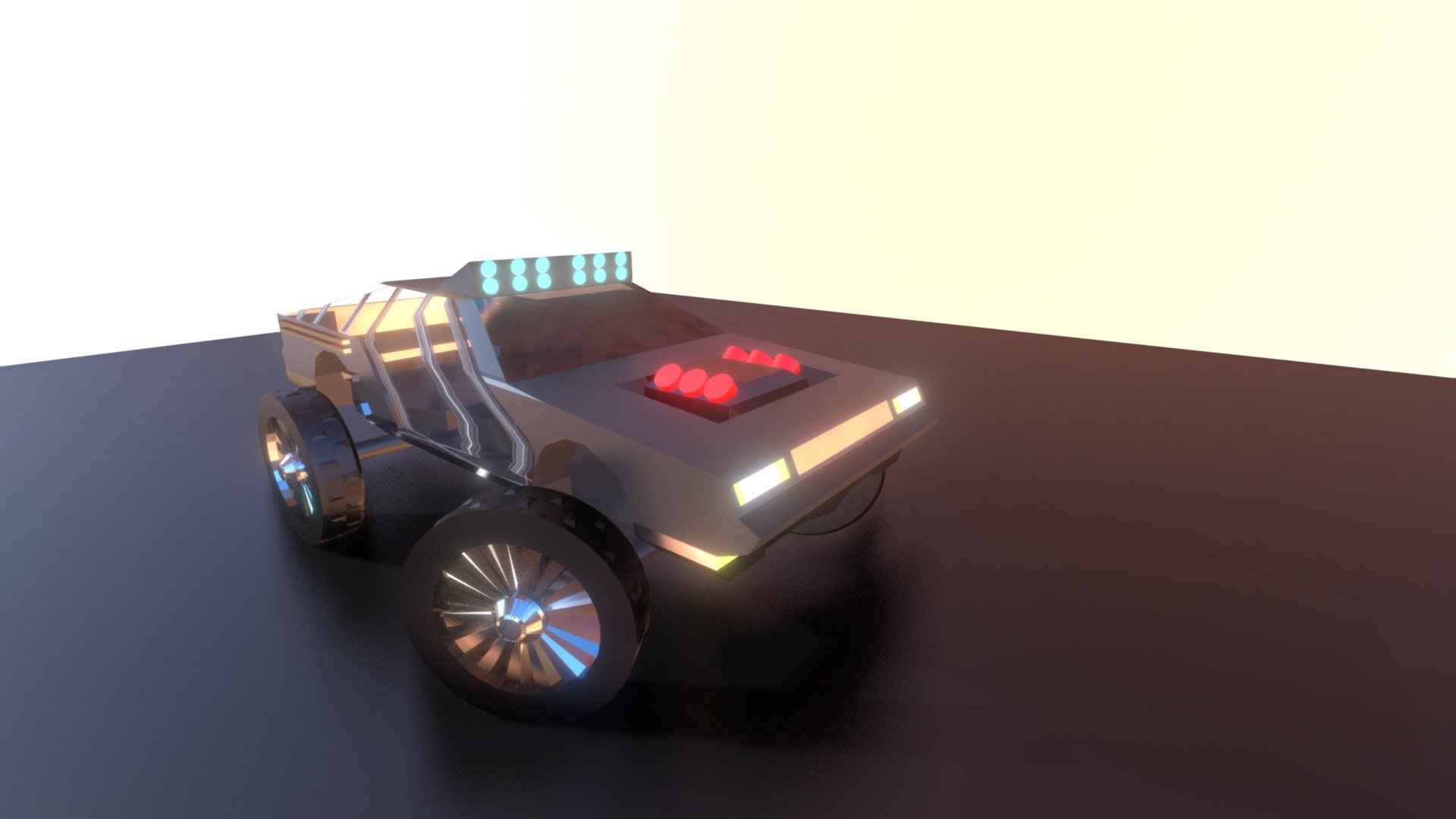 Monster Truck DeLorean