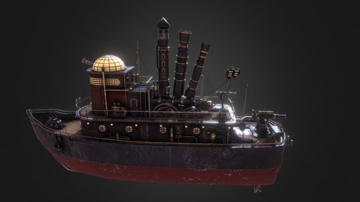 SS. Hope 3D Model