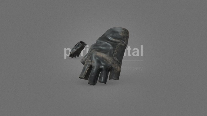 Wasteland Garments Series - Model 13 Gloves 3D Model