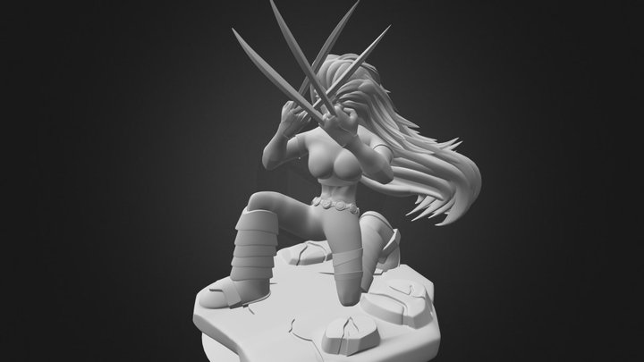 Not Disney Infinity - X-23 3D Model