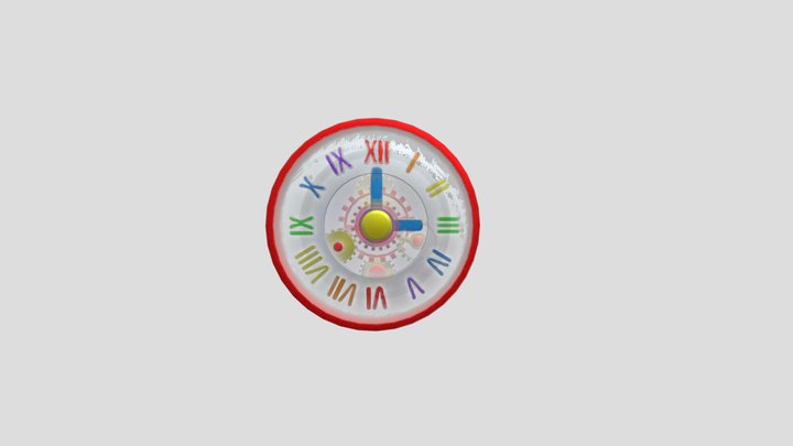 Hub Colck 3D Model