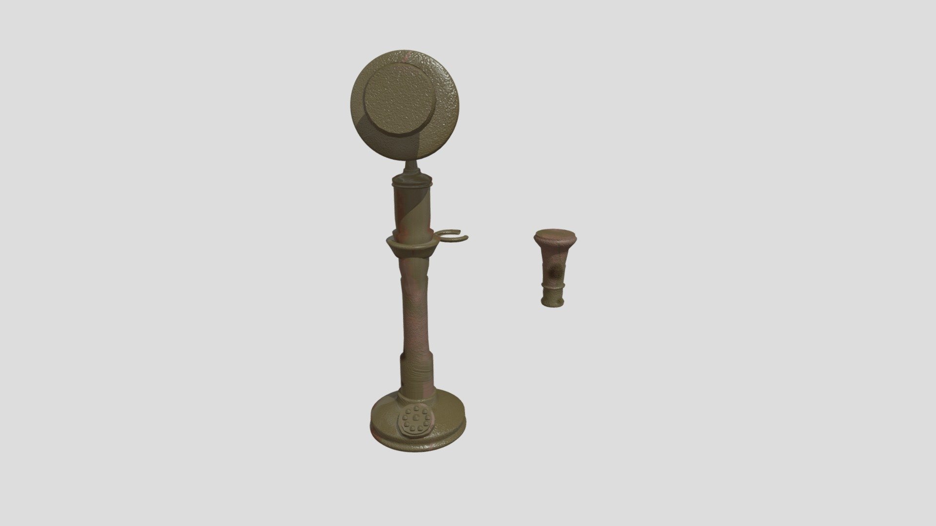 Candlestick Phone - Rusty Army Skin
