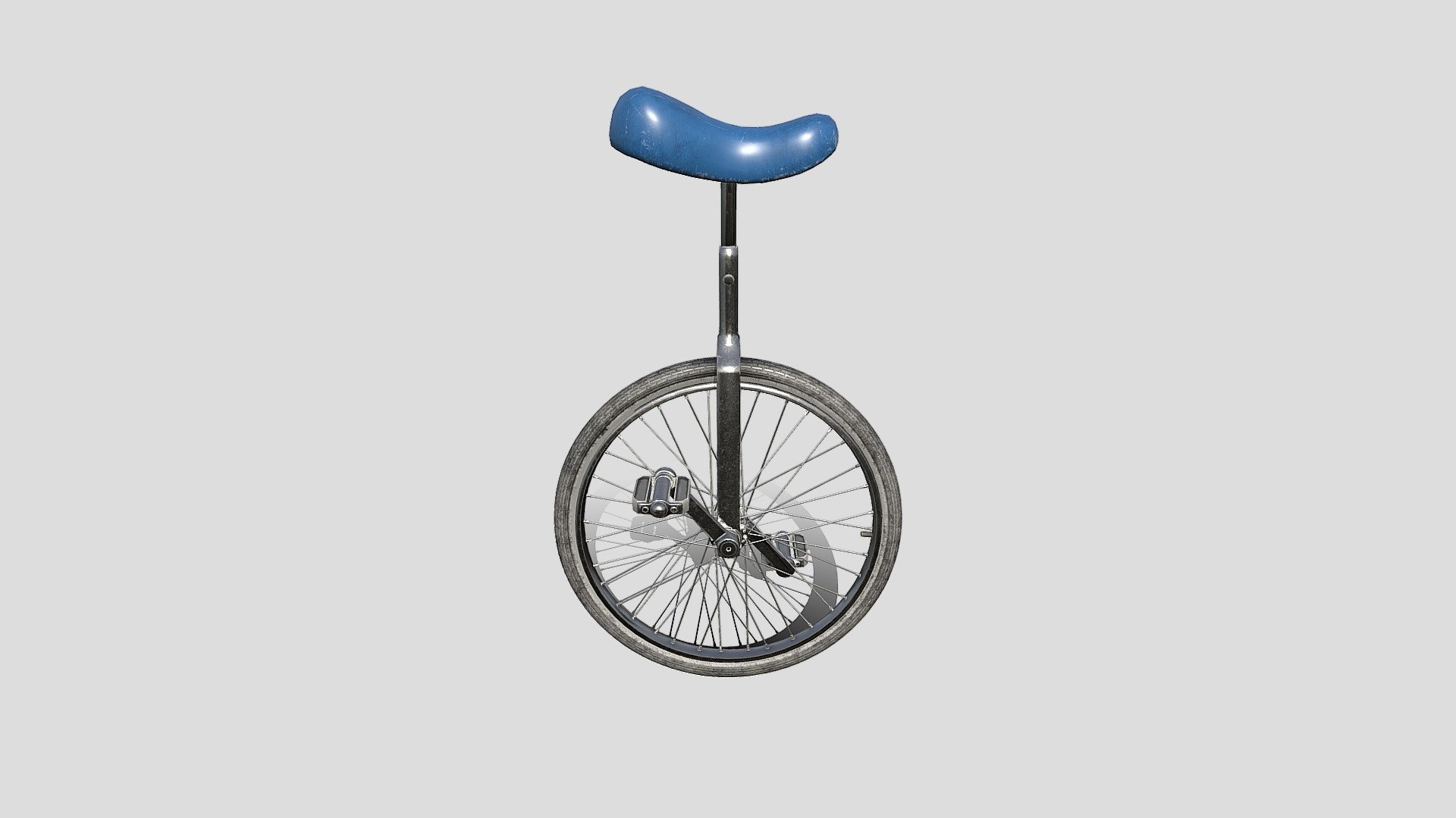 Unicycle 3D model by kaghan [af03900] Sketchfab