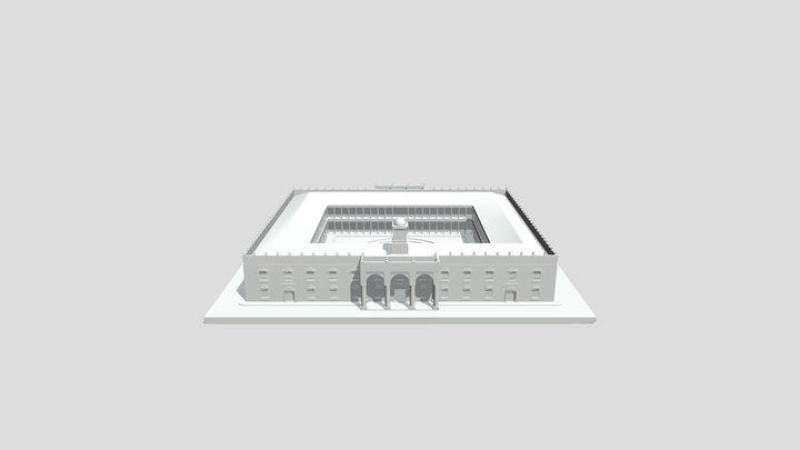 Alcaldia de Santa Ana , El Salvador, modelo 3D. 3D Model