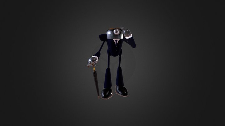 Kingsbot - Agent Maya 3D Model