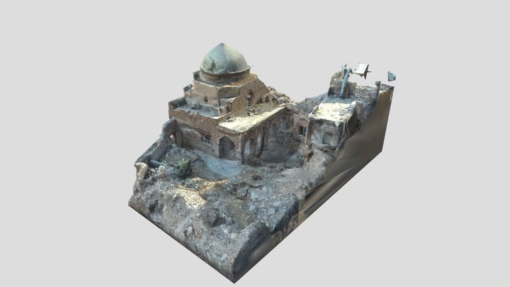Al_Masfy Mosque (Umayyad Mosque) 3D Model