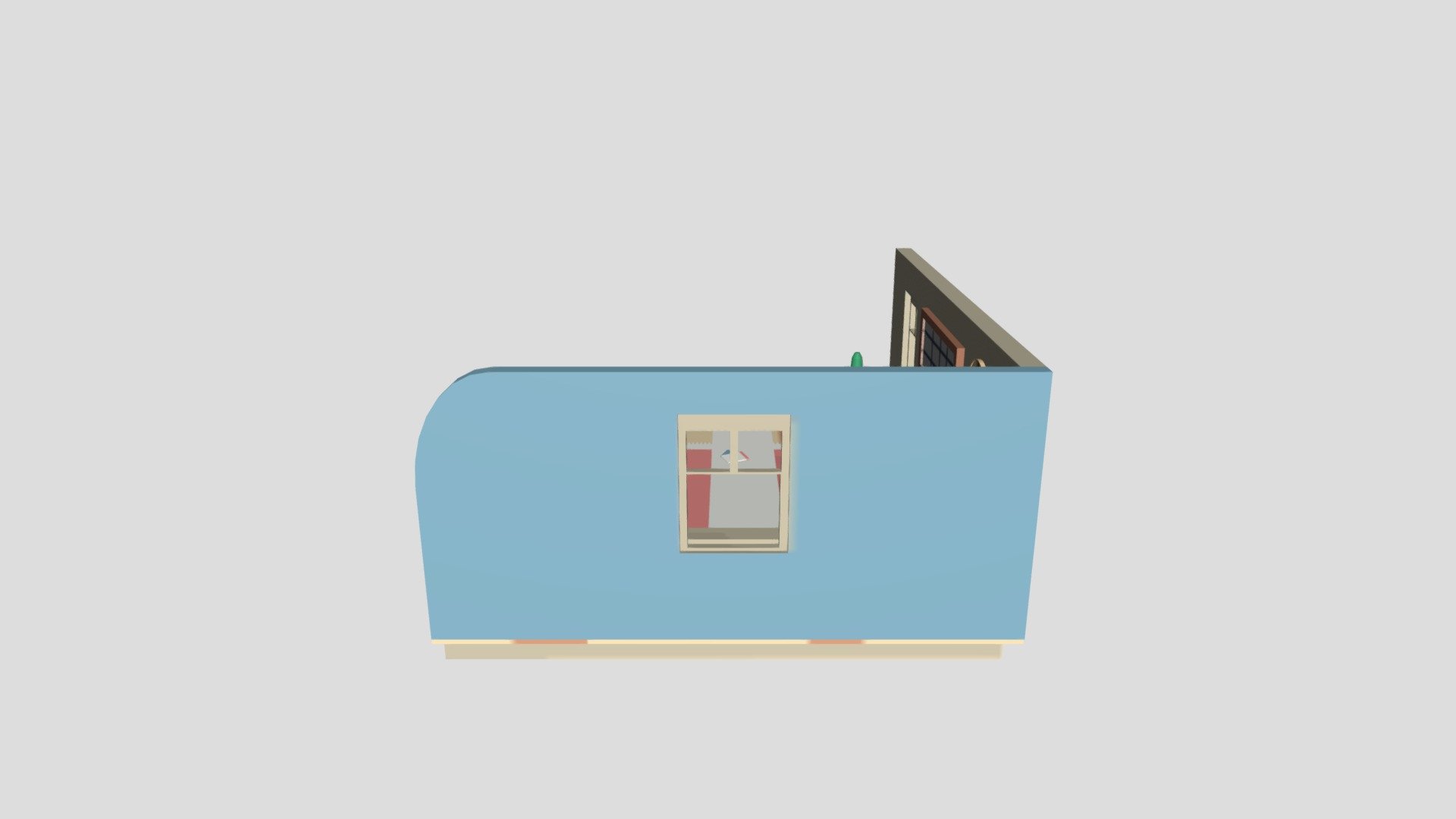 Low polly room