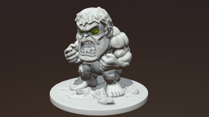 Hulk 3D Model