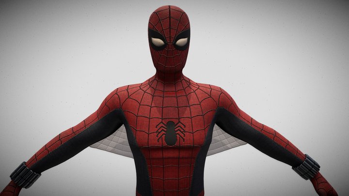 Spider-Man Steve Ditko style 3D Model