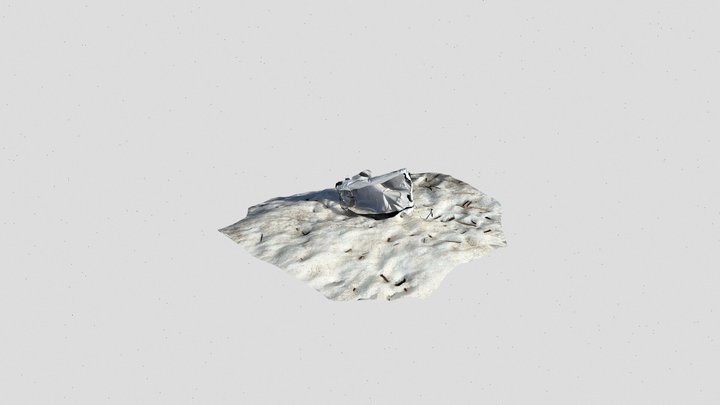 Optimal Religion dry bag white 3D Model
