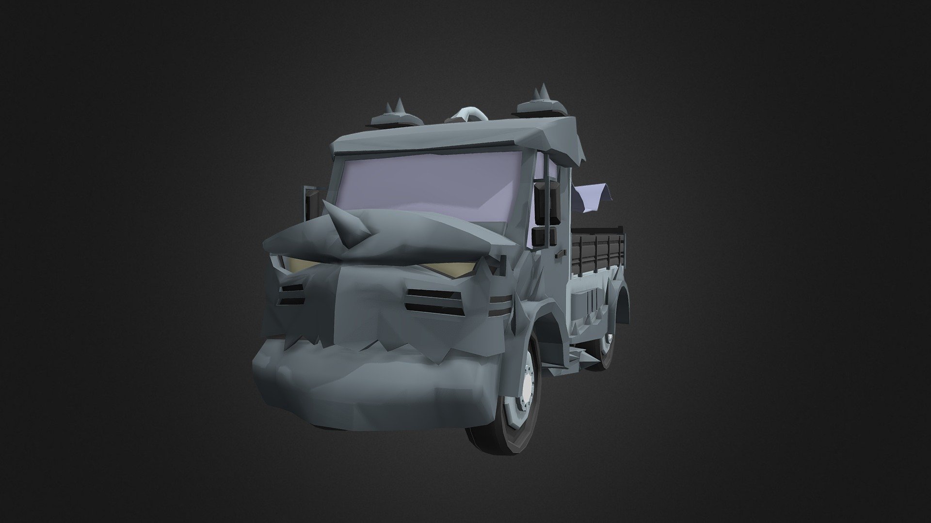 Alphonse Elric Unimog Truck