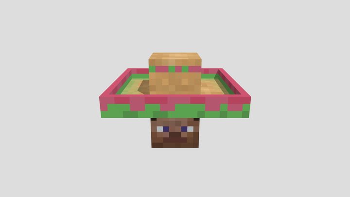 Sombrero green 3D Model