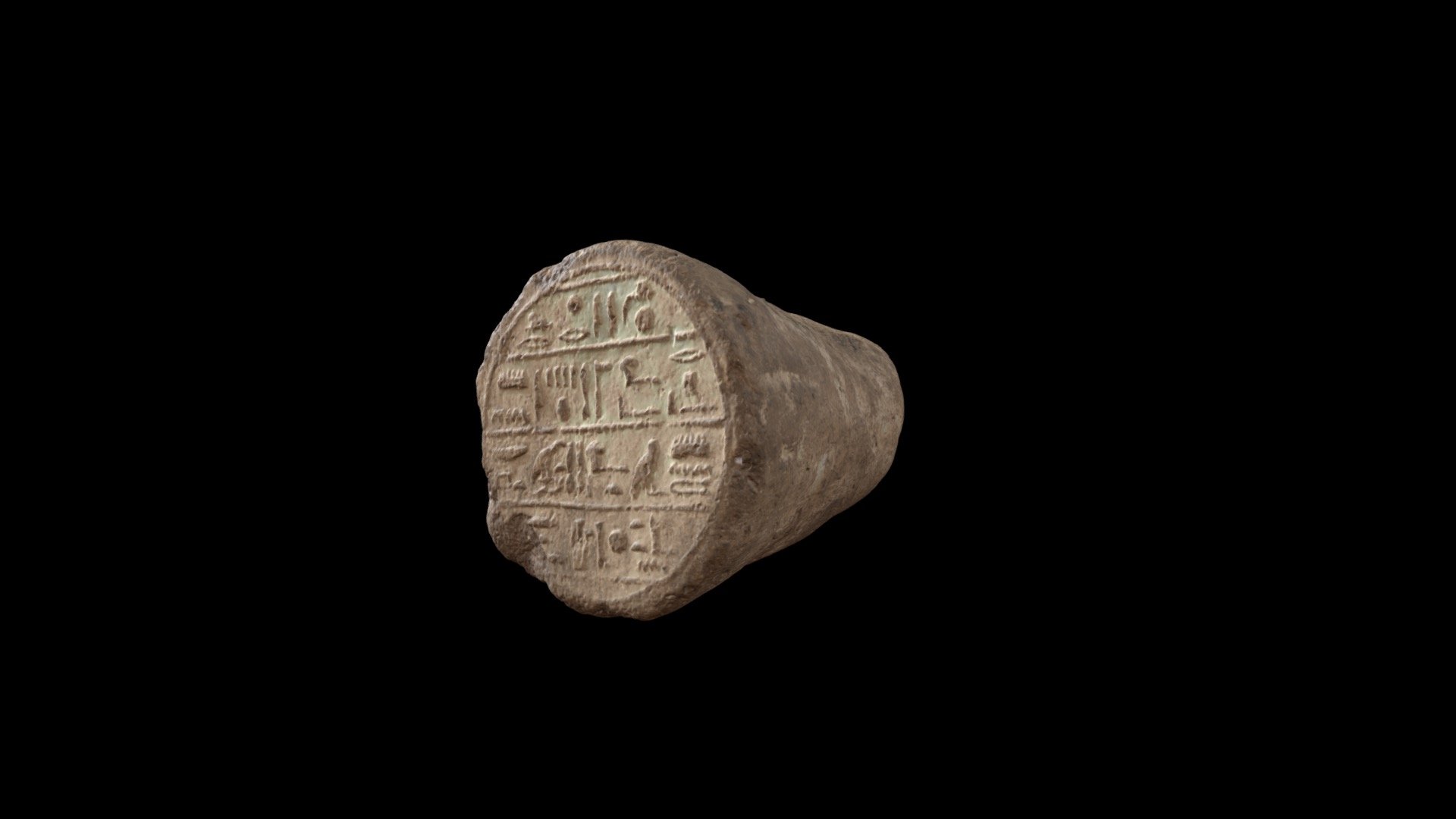 Funerary cone of Mentuemhat, 4th priest of Amun