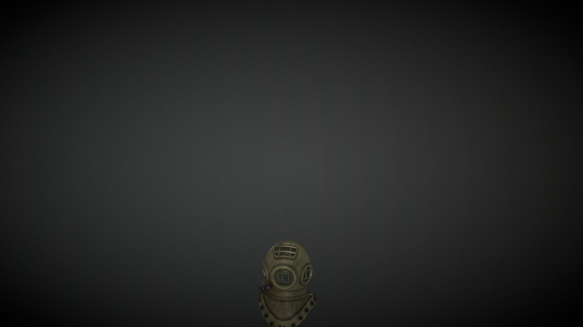 Brass Scuba Helmet