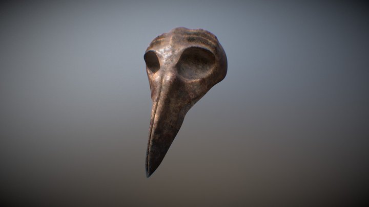 Venetian Mask 3D Model