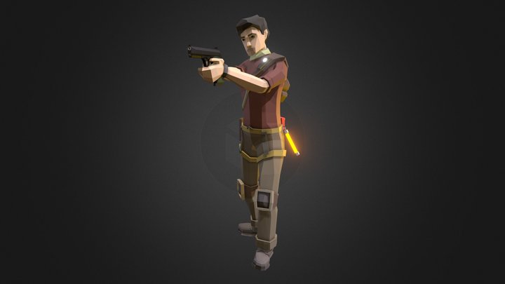 PETER (GROOTSLANG AND THE LOST TAMPLE) 3D Model