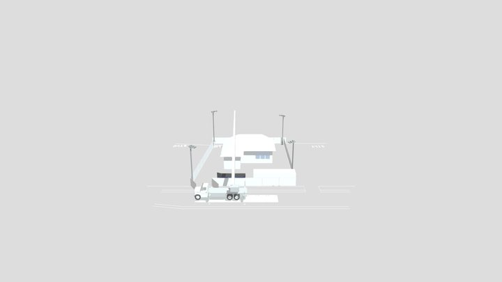 byggepladsindretning 3D Model