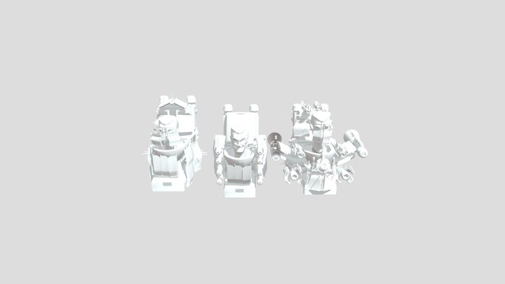 Inaccurate G-clones 3D Model