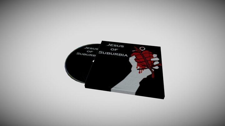 Green Day parody CD 3D Model