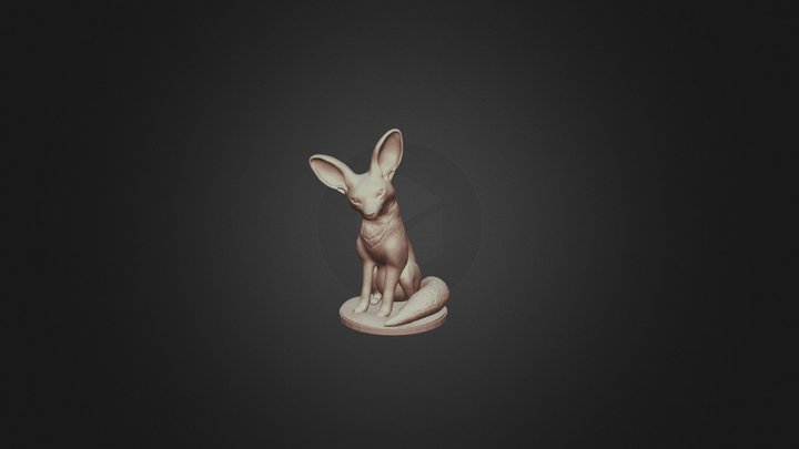Fennec 3D Model