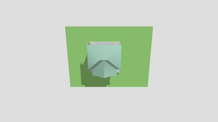 House For The Pumping Station 3D Model