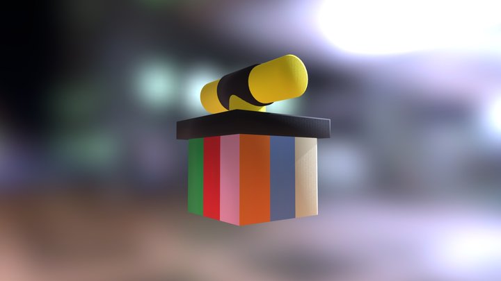 Bomb Trigger 3D Model