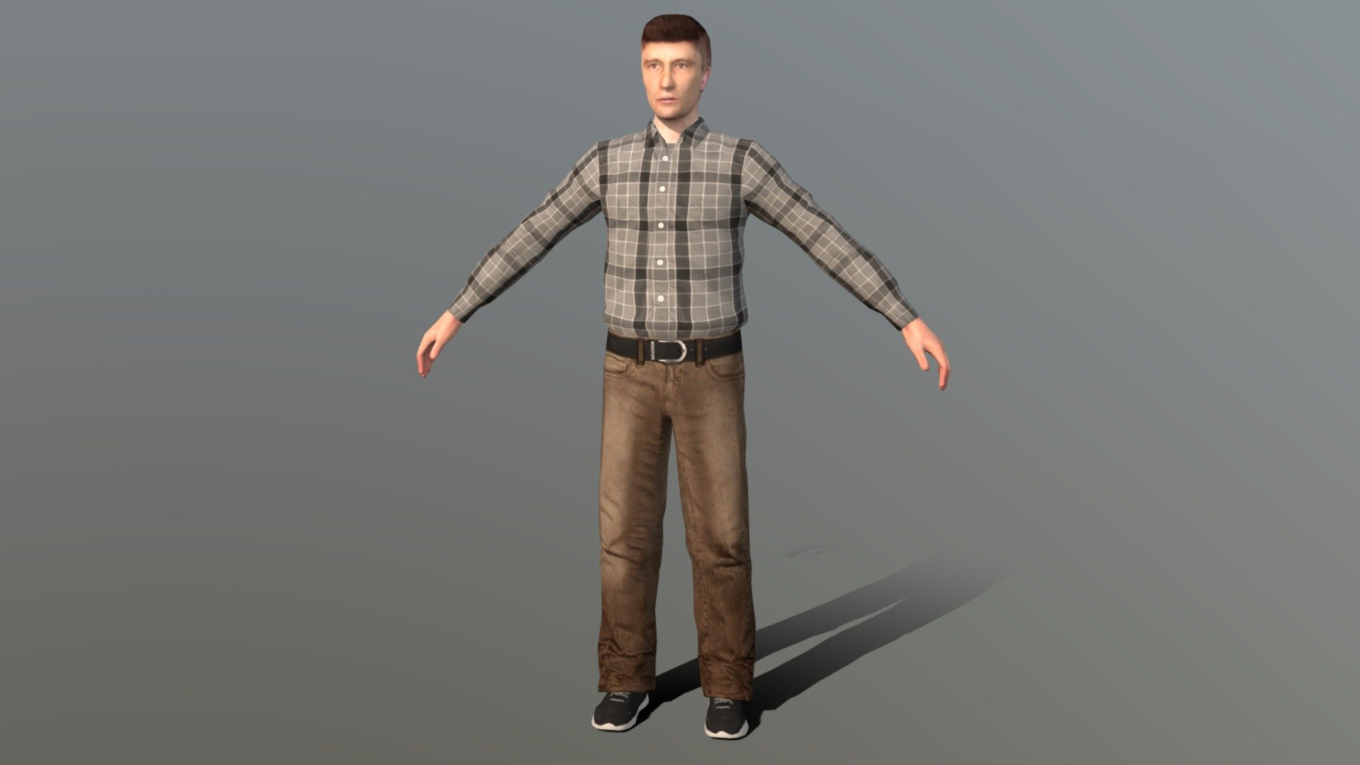 Male LowPoly (Rigged) - #5 - Buy Royalty Free 3D model by Aglobex ...