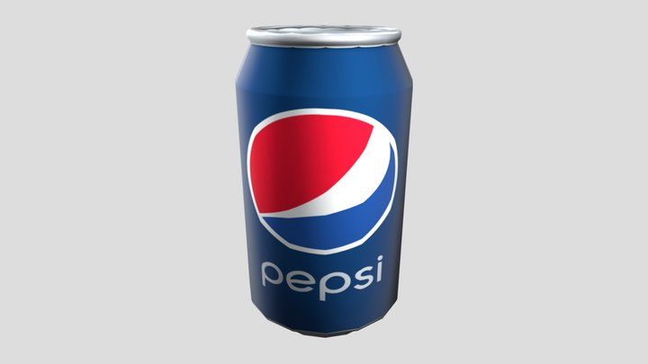 Pepsi lowpoly model 3D Model