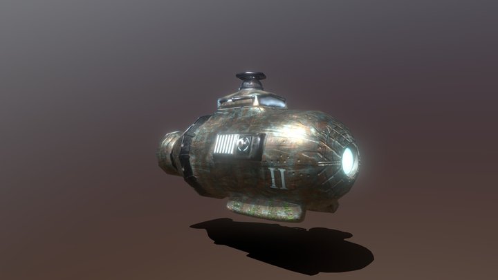 Submarine 3D Model