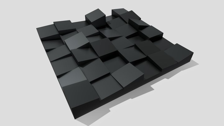 Vicoustic acoustic Foam 3D Model