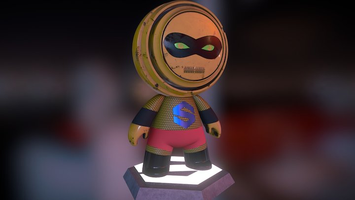 Super Villain 9000 3D Model