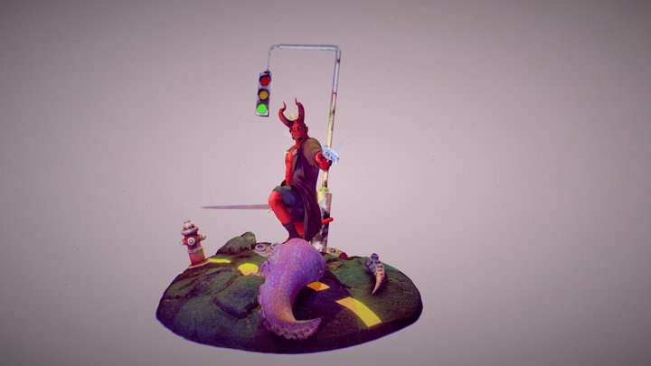 Hellboy (tony.art.work) 3D Model