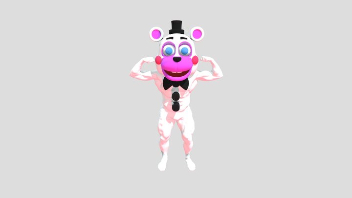 Buff Helpy 3D Model