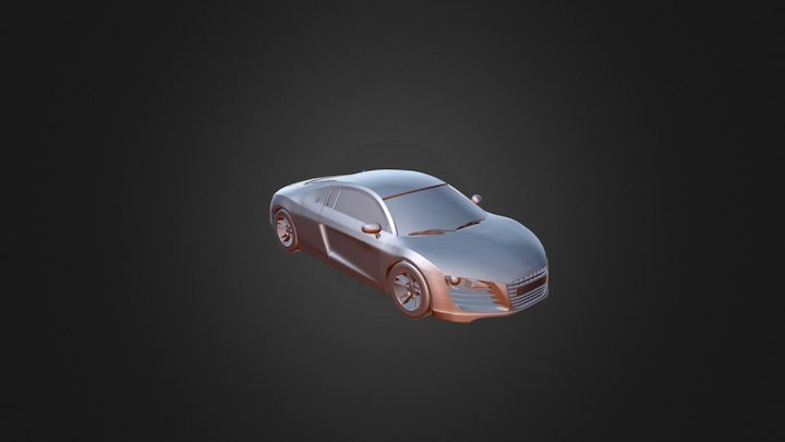 Audi R8 3D Model