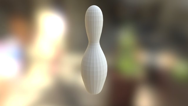 Bowling Pin 3D Model
