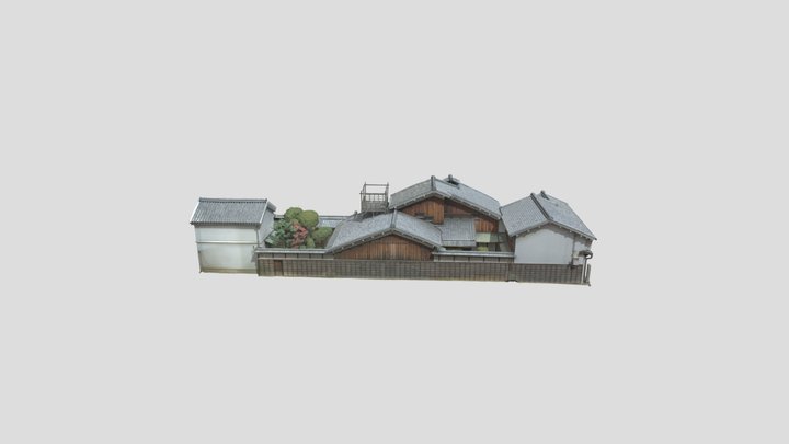 適塾外観 3D Model