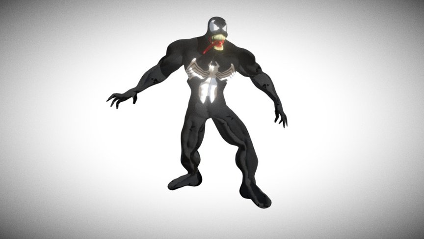 Venom (Spiderman) High Poly