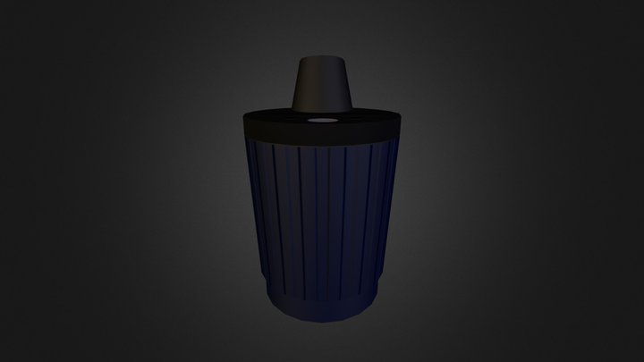 Rotary Lead Sharpener 3D Model