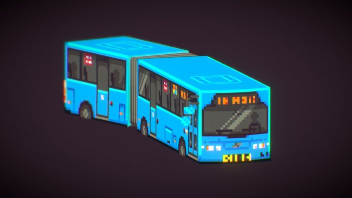 Aarhus Bus 3D Model