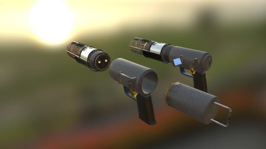 Ion Cannon - 3D model by smokefumus [af1891e] - Sketchfab